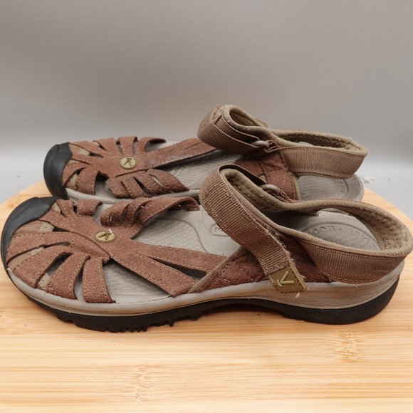Keen Shoes - Keen Rose Sandals Woman's Size 6 Brown Closed Toe Hiking Sport Outdoors